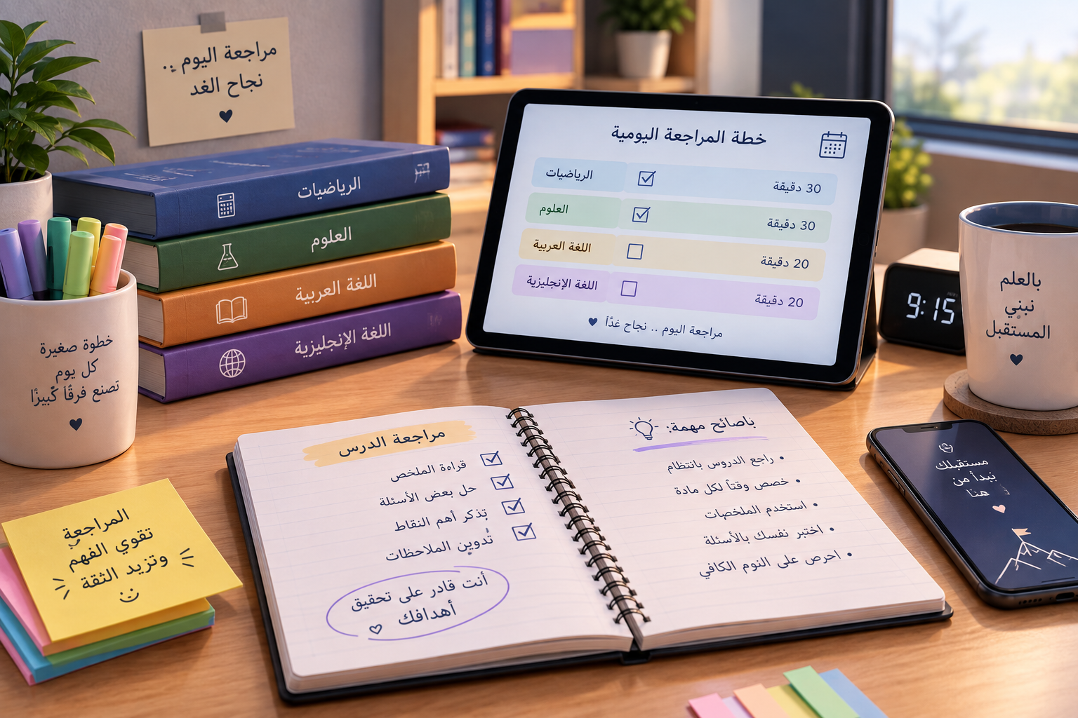 كيف تساعد المراجعة اليومية على تحسين مستوى الطالب؟